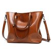 2021 new European fashion bags handbag shoulder bag tote bag winter oil